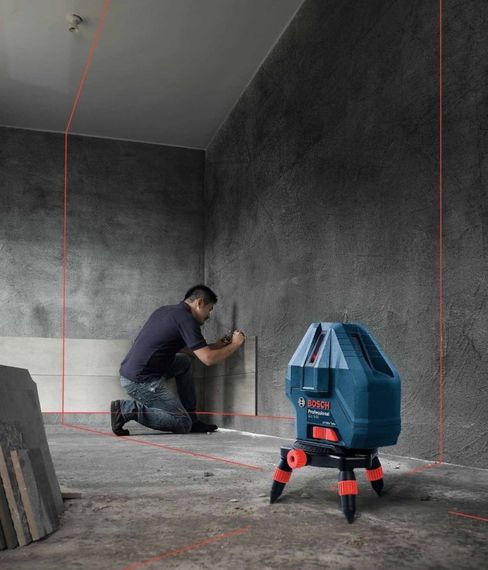 Нивелир лазерный Bosch Professional GLL 3-15 + мини штатив,  IP 54 (0.601.063.M00) | Зображення 4