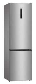 Холодильник з нижньою морозильною камерою Gorenje, 200х60х60см, 2 двері, 235(96)л, А++, Total NF (NRK6202AXL4)