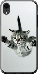 Чехол на iPhone XR Летящий котёнок "2322u-1560-17620"