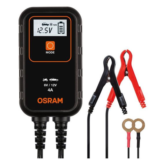 Інтелектуальний зарядний пристрій OSRAM OEBCS904 6/12V 4A