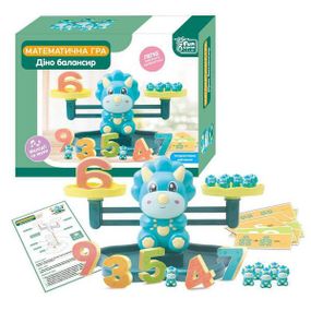 Гра розвиваюча математична Балансир Діно