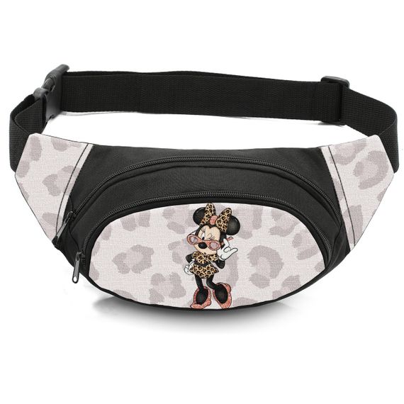 Сумка-бананка дитяча з принтом Міккі Маус поясна сумка для хлопчика (4708)