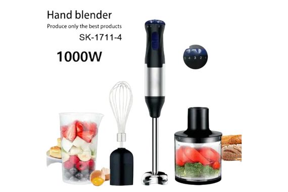 Електричний блендер 1000 Вт 5 швидкостей XPRO SK-1711-4 (45766-SK-1711-4_691) | Зображення 2