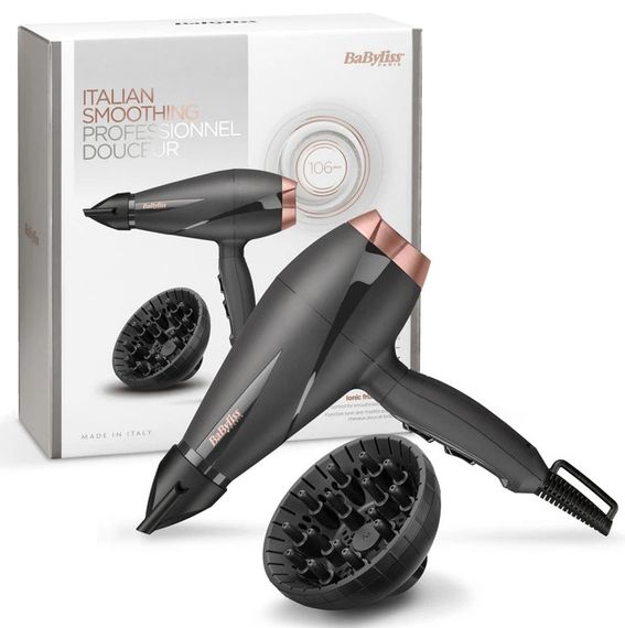 Фен Babyliss 6709DE 2100 Вт темно-серый | Зображення 6