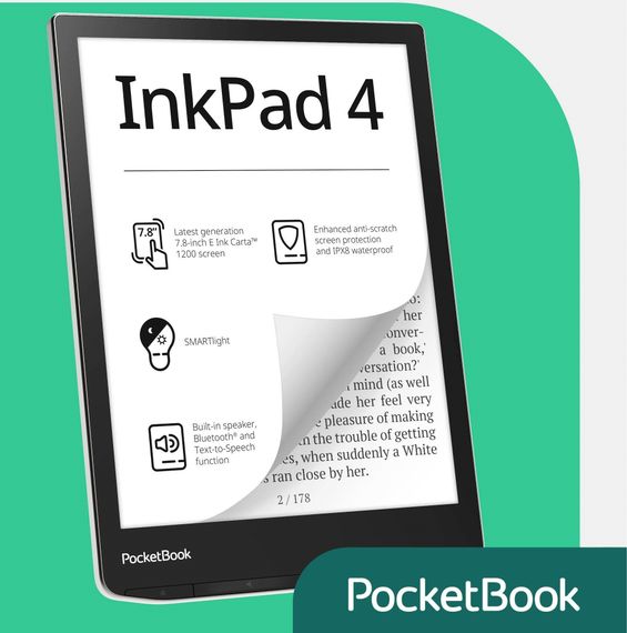 Електронна книга PocketBook 743G InkPad 4 PB743G-U-CIS | Зображення 5