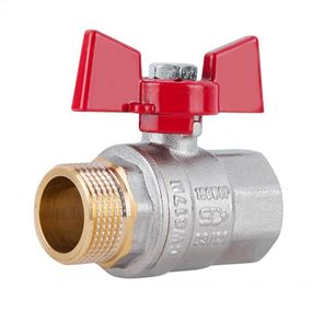 Кран кульовий Thermo Alliance Standart 3/4" ВН для води (метелик) SD607NW20PN40