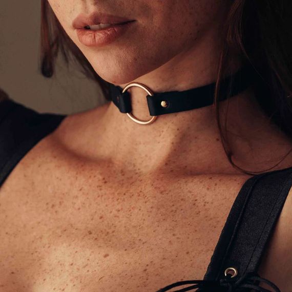 Чокер Bijoux Indiscrets Maze Single Ring Choker sexstyle | Зображення 1