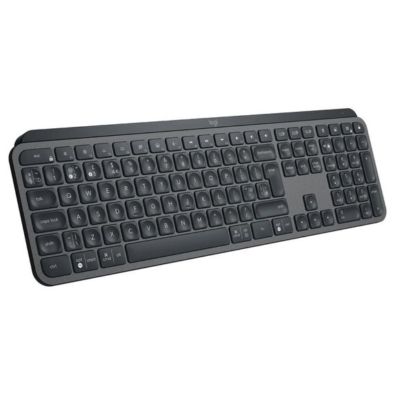 Клавіатура Logitech MX Keys Advanced for Business Wireless Illuminated UA Graphite (920-010251) | Зображення 2