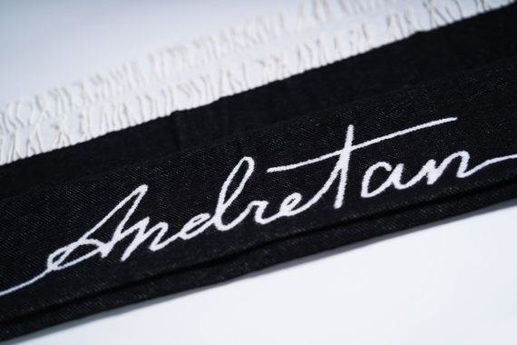 Плед SoundSleep by ANDRE TAN хлопковый 140х200 см черный (51970707) | Зображення 7