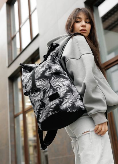 Жіночий рюкзак Sambag RollTop DOUBLE PALM 41 х 27 х 18 см (24330720) | Зображення 5