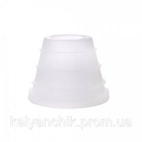 Уплотнитель под чашу кальяна Yahya soft tuch силиконовый белый