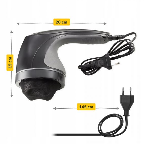 Антицелюлітний ручний масажер для тіла 4FIZJO Body Shaping 4 в 1 4FJ0558 Black (P-5907739319128) | Зображення 4