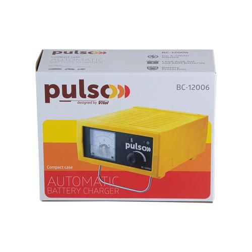 Зарядний пристрій PULSO BC-12006 12V/0.4-6A/5-120AHR/Iмпульсний | Зображення 5