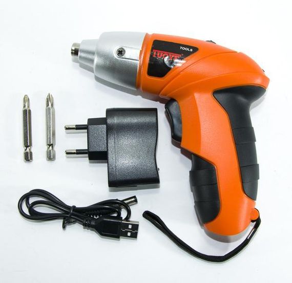 Аккумуляторный мини шуруповерт электрическая отвертка TUOYE Cordless Screwdriver | Зображення 1