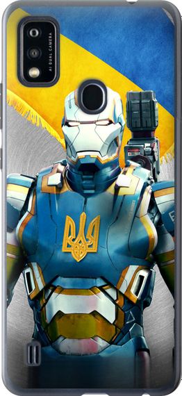 Чехол на ZTE Blade A51 Украинский киборг "980u-2506-17620"