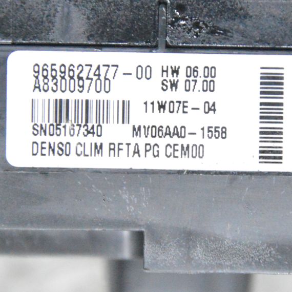 Блок управління клімат контролем правий Citroen C4 Picasso 2006-2013 Панель кондиціонера Сітроен 9659627477 | Зображення 3