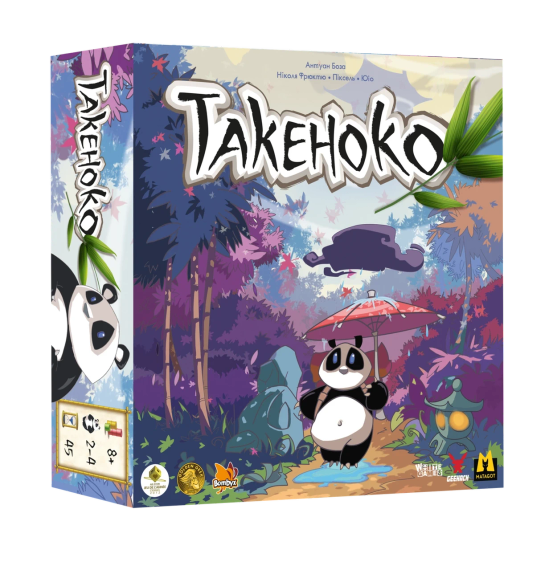 Настільна гра Такеноко. Ювілейне видання (Takenoko) укр. | Зображення 1