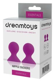 Вакуумные стимуляторы на соски Dream Toys Pleasure Pumps Nipple Suckers розовые Sex Aura