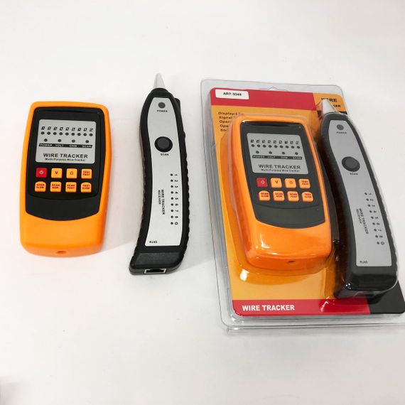 Кабельний LAN тестер трасошукач Веnеtесh GМ 6О з роз'ємами RJ-11 і RJ-45 шукач дротів індикатор проводки MV-98 | Зображення 5