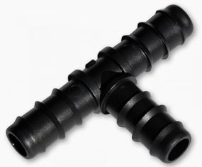 З'єднувач-трійник Bradas для трубки 16 мм 25 шт