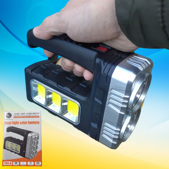 Ліхтар прожекторний, LED-лампа, яскраве світло. Фонарь, фонарик. Яскравий