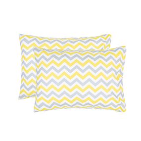 Набір наволочок Home Line 65405 Україна 50x70  Бавовна Жовтий, Сірий