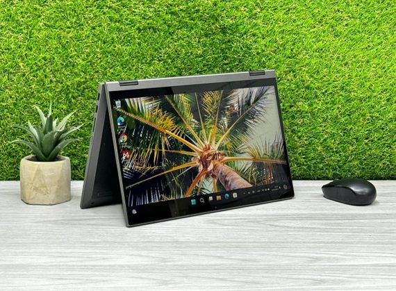 Ультрабук-трансформер Lenovo IdeaPad Flex 5 14ARE05 / 14" (1920x1080) IPS Touch / AMD Ryzen 5 4500U (6 ядер по 2.3 - 4.0 GHz) / 8 GB DDR4 / 256 GB SSD M.2 / AMD Radeon Vega Graphics / WebCam / Win 11 Home б/в | Зображення 5