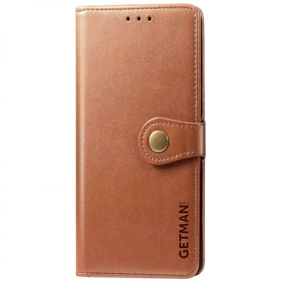Кожаный чехол книжка GETMAN Gallant (PU) для Xiaomi Redmi Note 9 / Redmi 10X