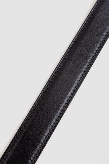 Ремінь чоловічий класичний, колір чорний, 196R3511A-2 | Зображення 4