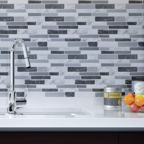 Самоклеюча поліуретанова плитка під мармур 305х305х1мм SW-00001174 | Зображення 9