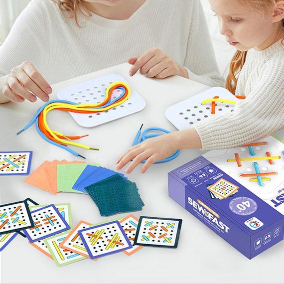 Настольная интерактивная игра Ummi 22050 Competition Sew Fast White | Зображення 6