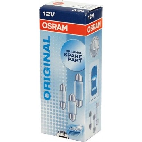 Указательная лампа накаливания OSRAM 6461 C10W 36mm 12V SV8.5-8 5X10FS | Зображення 1