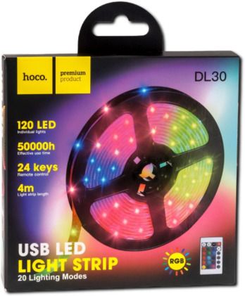 LED стрічка з низьким енергоспоживанням XPRO DL30 4м 5050 (23543-01_459)