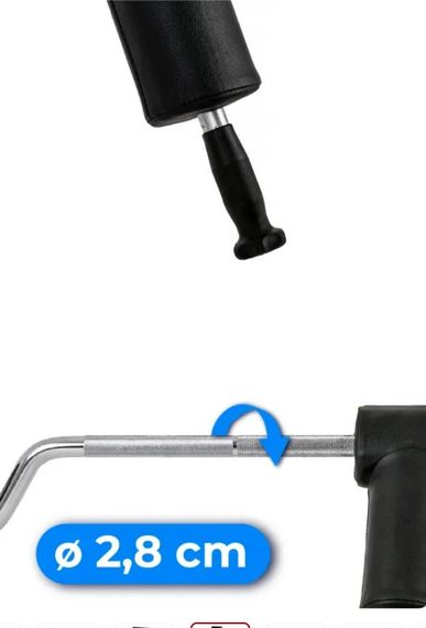 Гриф олімпійський для присідань Thunder 244/50 (SQUAT-BAR-224/50) | Зображення 5