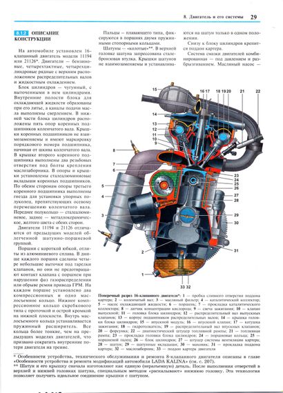 ВАЗ 1117, 1118, 1119 / Lada Kalina. Руководство по ремонту и эксплуатации. Книга | Зображення 6