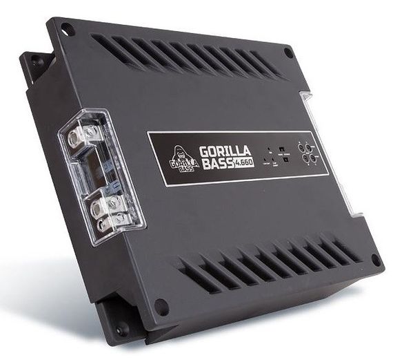 4-канальний підсилювач Kicx Gorilla Bass 4.660