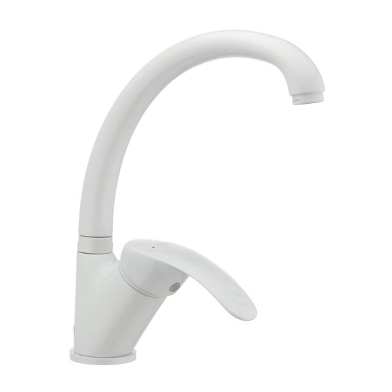 Змішувач для кухні Haiba MARS 777 білий HB0275