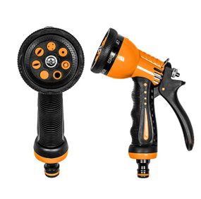 Пістолет Bradas для поливу пластиковий ZEBRA TWIN 8 режимів BLACK LINE ECO-7203T