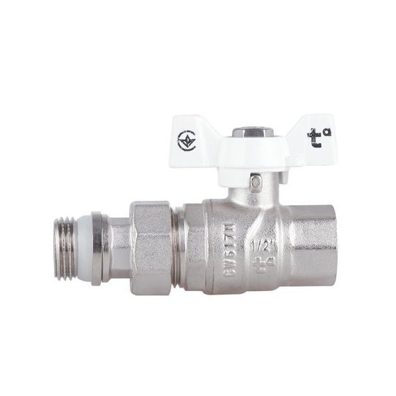 Кран кульовий "Американка" Thermo Alliance Forte 1/2" з антипротіканням прямий SF222W15 | Зображення 3