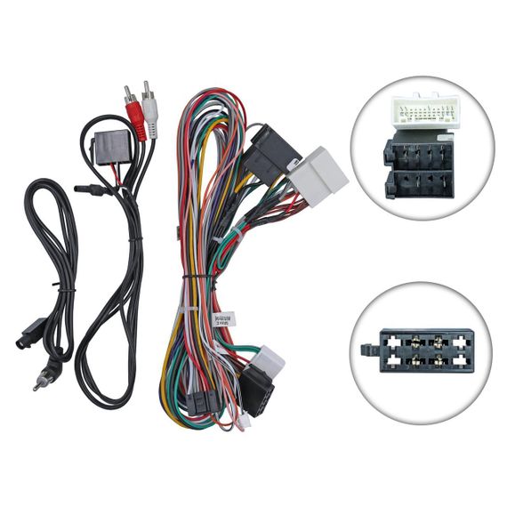 Перехідник живлення серії QIV з адаптером CAN-BUS для Renault Megane 3 QBR-W RN4099 (дрот)