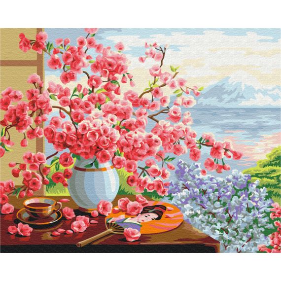 Картина за номерами "Японський натюрморт" BS51595 40х50