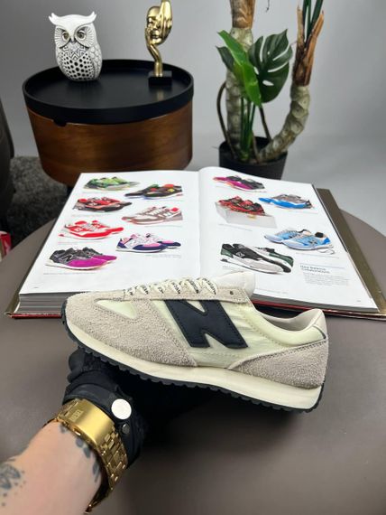 Кросівки New 471 Beige Black , текстиль , В'єтнам | Зображення 2