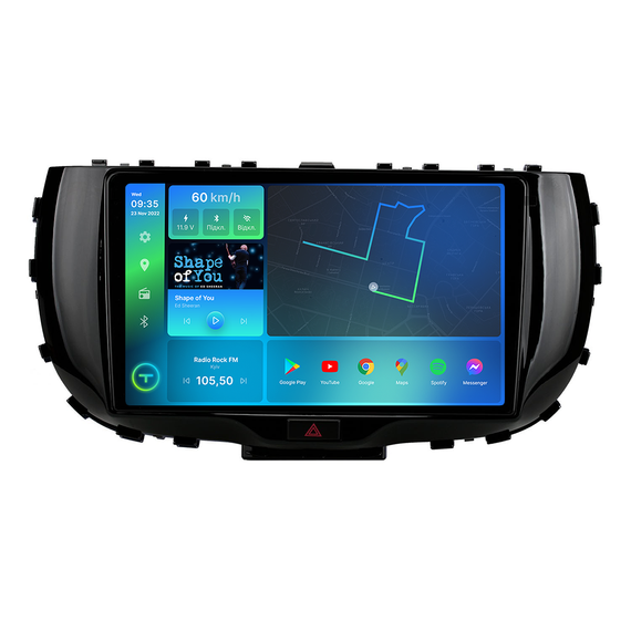 Штатна магнітола Torssen 2K Kia Soul 2019+ clima FL9 4+64Gb 4G Carplay DSP | Зображення 1