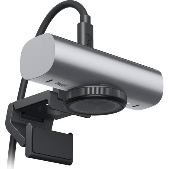 Веб-камера Logitech MX Brio 4K Pale Grey (960-001554) | Зображення 1