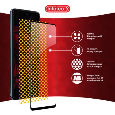 Стекло защитное Intaleo Full Glue Tecno Camon 18 (1283126529146) | Зображення 5