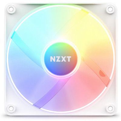 Кулер для корпуса NZXT F120RGB Core - 120mm - Hub-mounted RGB F (RF-C12SF-W1) | Зображення 1