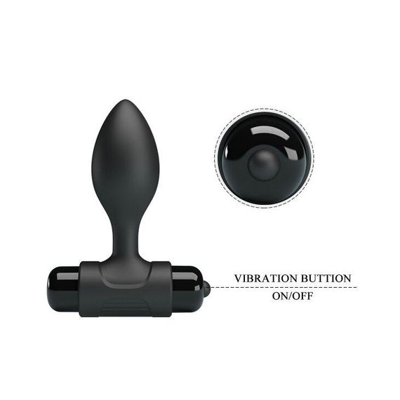 Силіконова вібропробка Pretty Love-Vibro but plag, BI - 040077 Sex Aura | Зображення 8