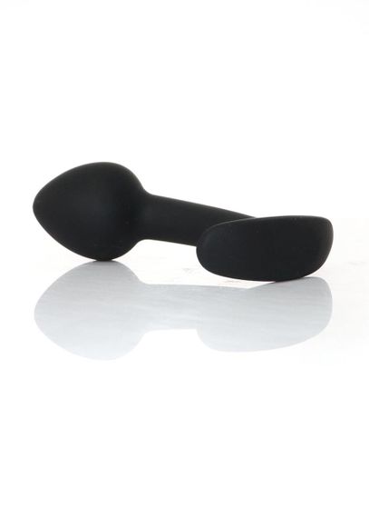 Анальна пробка - Silicone Black Curved Plug L sexstyle | Зображення 4