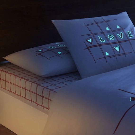 Постельное белье TAC Ranforce 200×220 см Romenta Kirmizi | Зображення 3