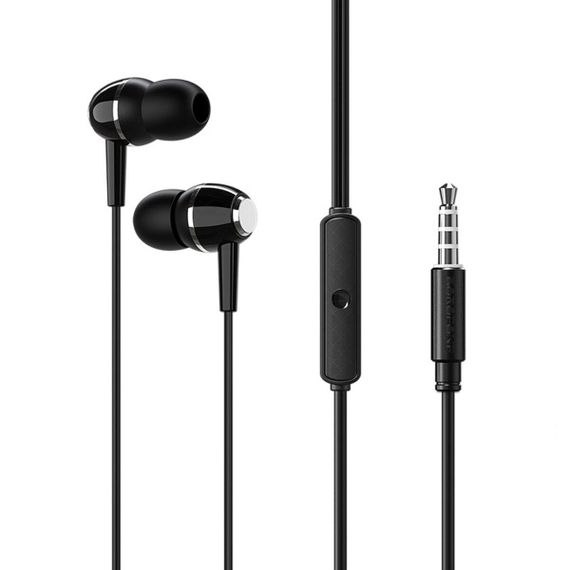 Навушники BOROFONE BM36 Acura Universal earphones with mic Black | Зображення 2